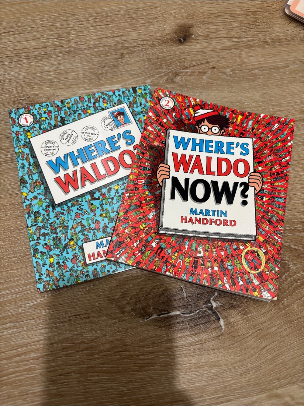 Where's Waldo? Now? and Where's Waldo? Set - Red & Blue Covers